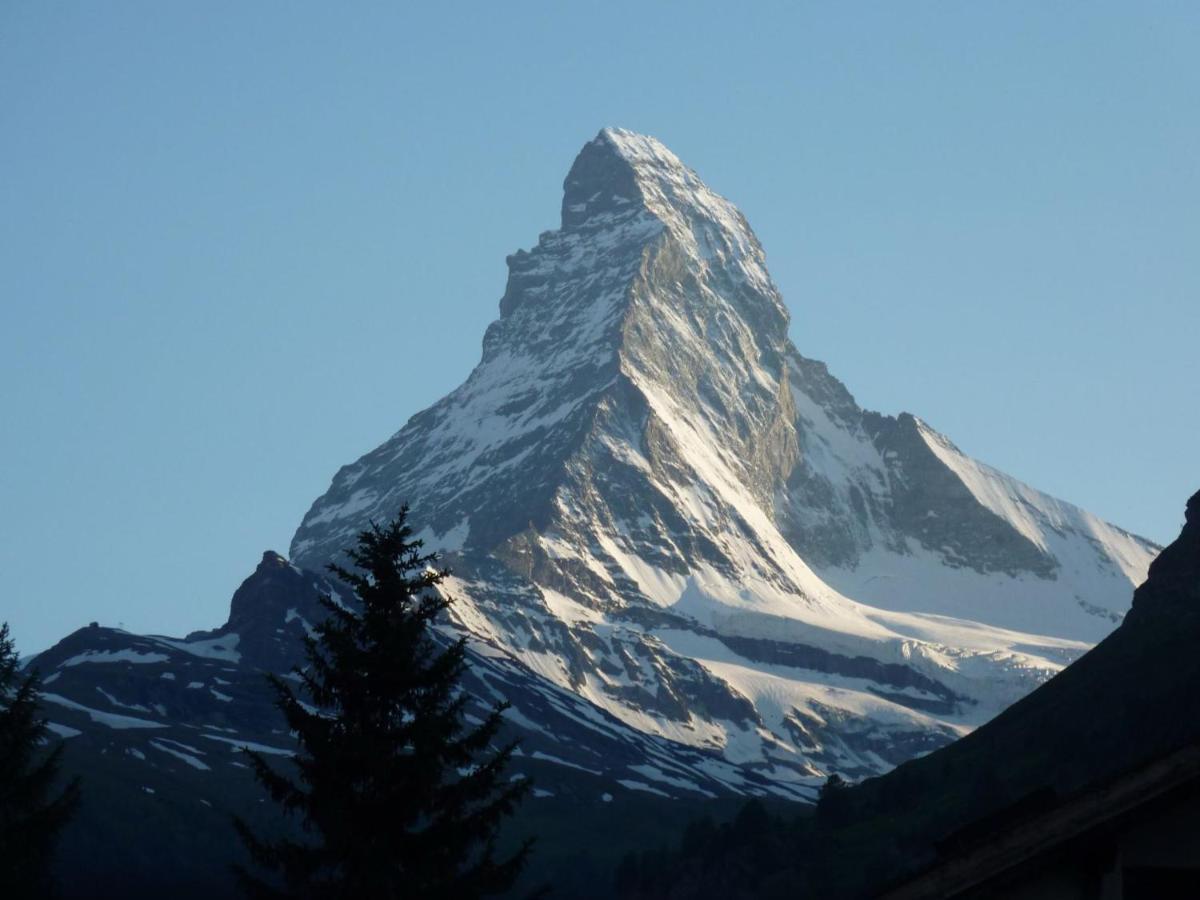 Sunnaeplaetzli- Aprt. 4P Matterhorn View/Wifi Apartment Zermatt Exterior foto